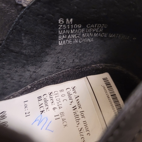 B.O.C. Womens Celosia Heel Ankle Boots Black 6M - Picture 6 of 6